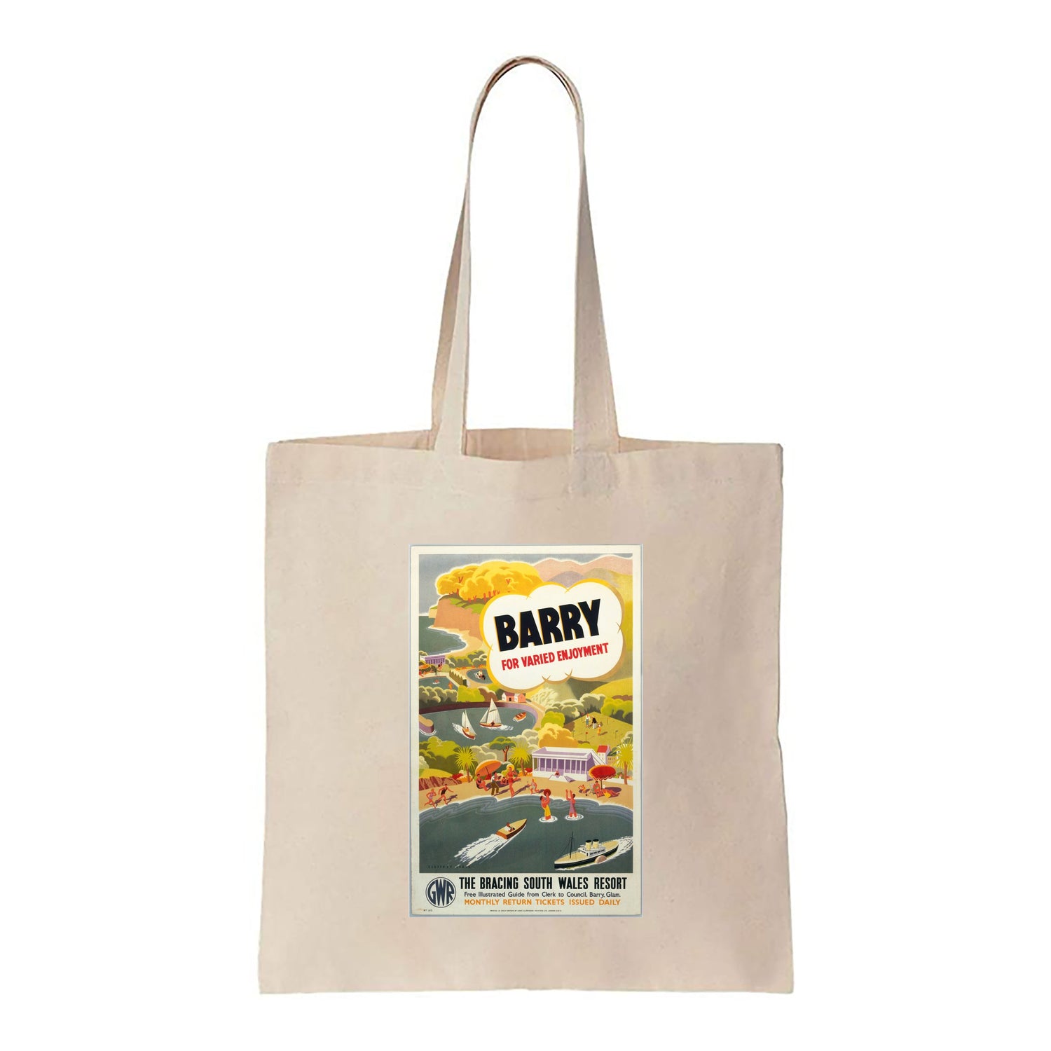Barry for Varied Enjoyment - Canvas Tote Bag