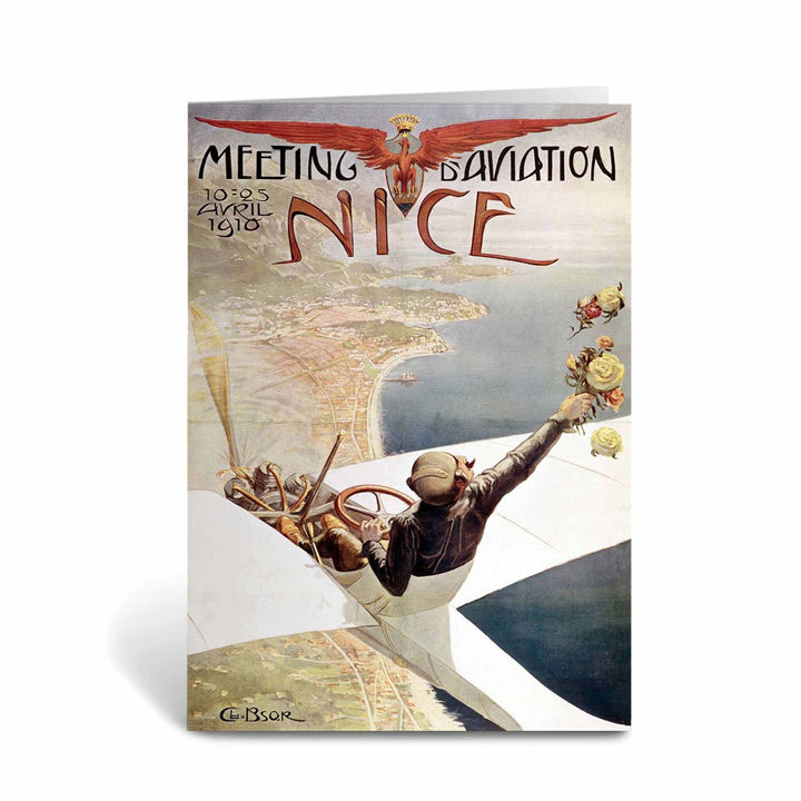 Meeting D'Aviation, Nice Greeting Card