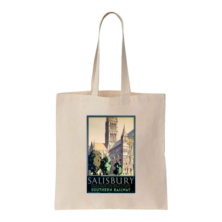 Salisbury Cathedral - Canvas Tote Bag