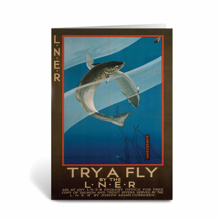 Try a Fly Greeting Card