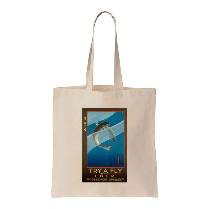 Try a Fly - Canvas Tote Bag
