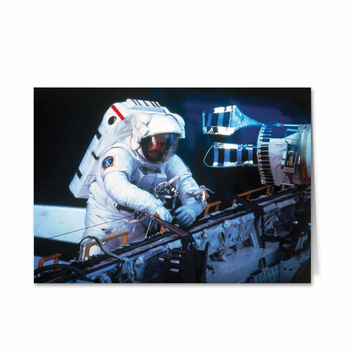 Spaceman Greeting Card