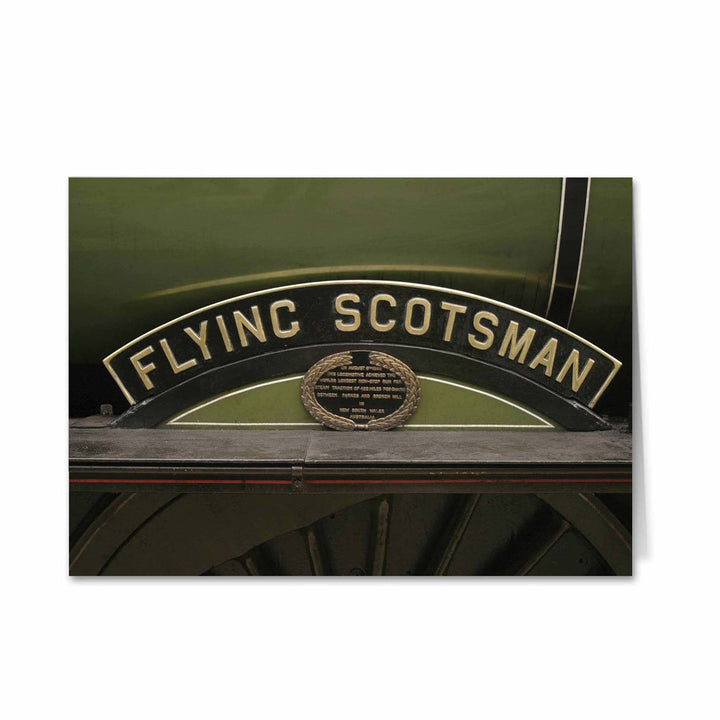 Flying Scotsman Greeting Card