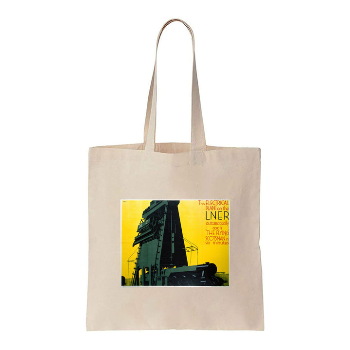Electrical Plant coals The Flying Scotsman - Canvas Tote Bag