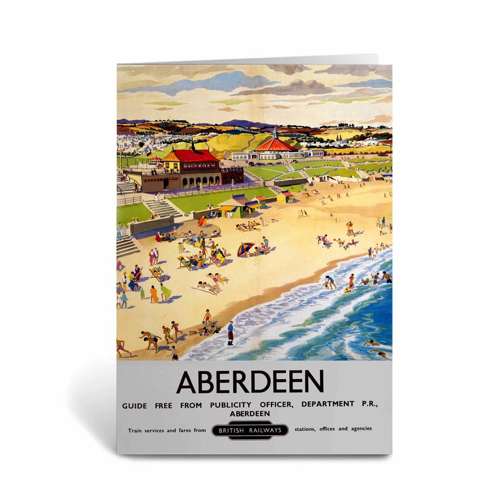 Aberdeen, Scotland Greeting Card
