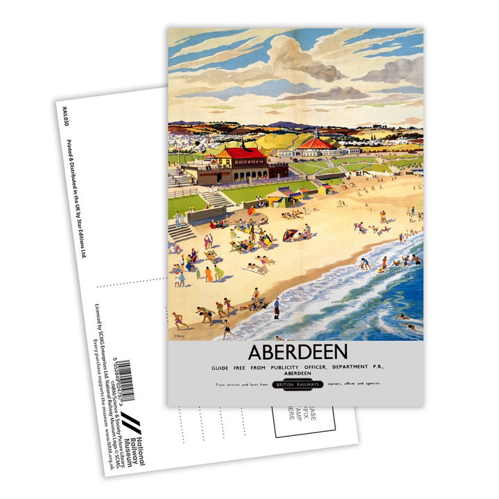 Aberdeen, Scotland Postcard Pack of 8