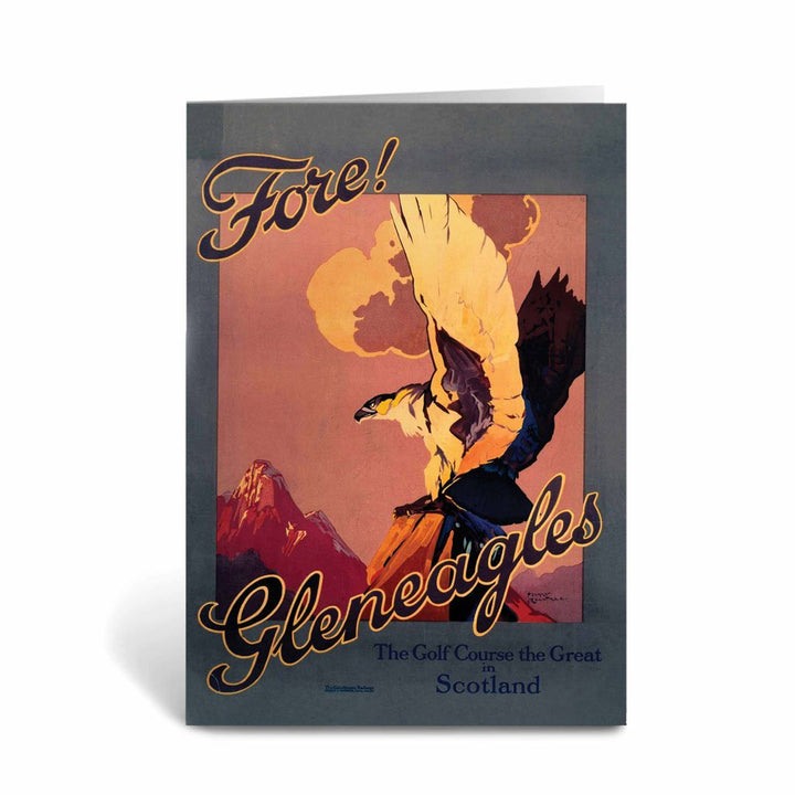 Golf in Scotland Greeting Card