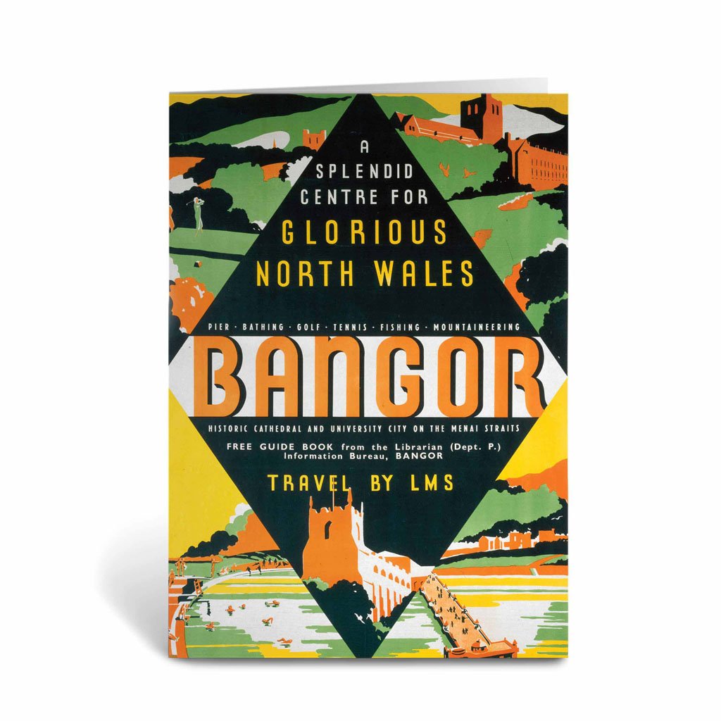 Bangor, Glorious North Wales Greeting Card