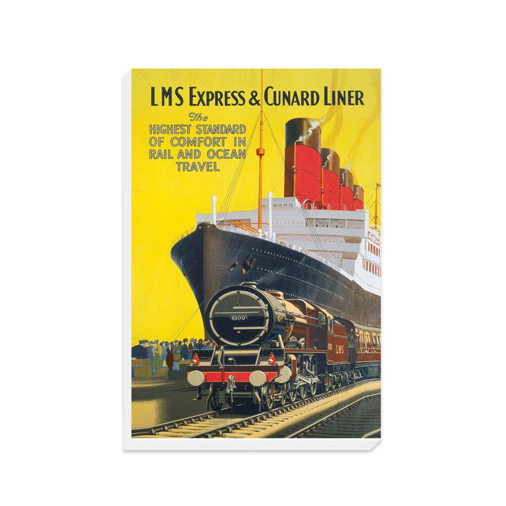 LMS Express and Cunard Liner - Canvas