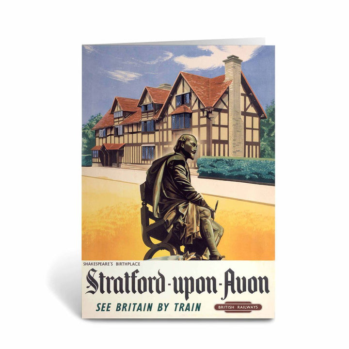Stratford-upon-Avon, Shakespeare's Birthplace Greeting Card