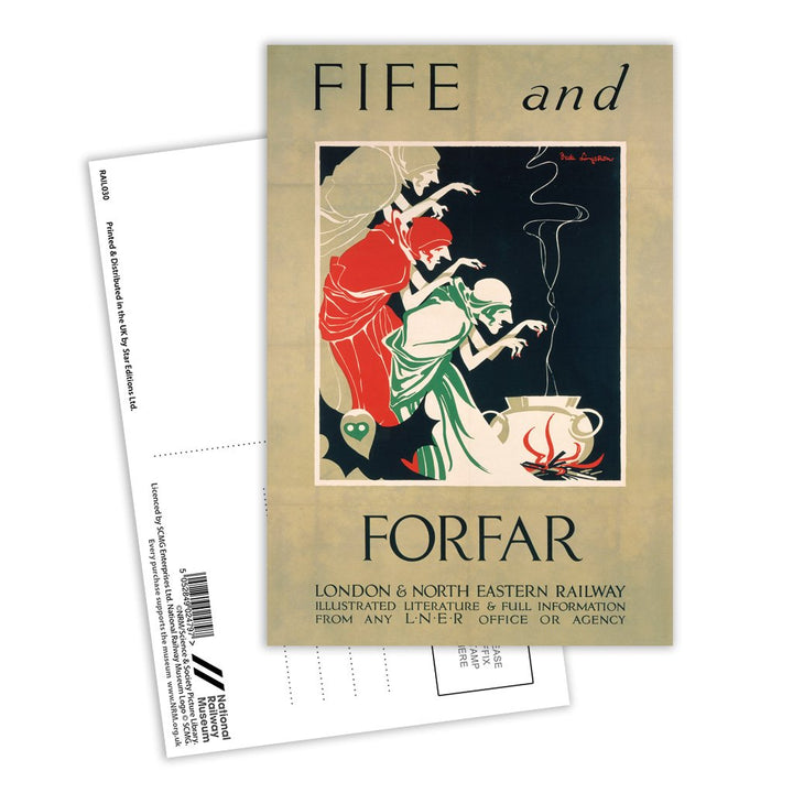 Fife an Forfar Postcard Pack of 8