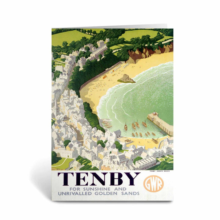 Tenby, for Sunshire Greeting Card