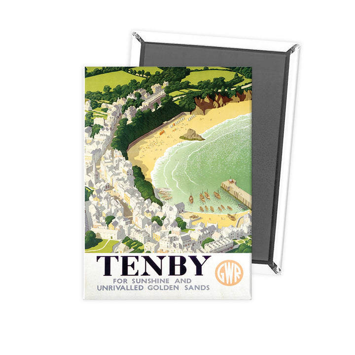 Tenby Fridge Magnet