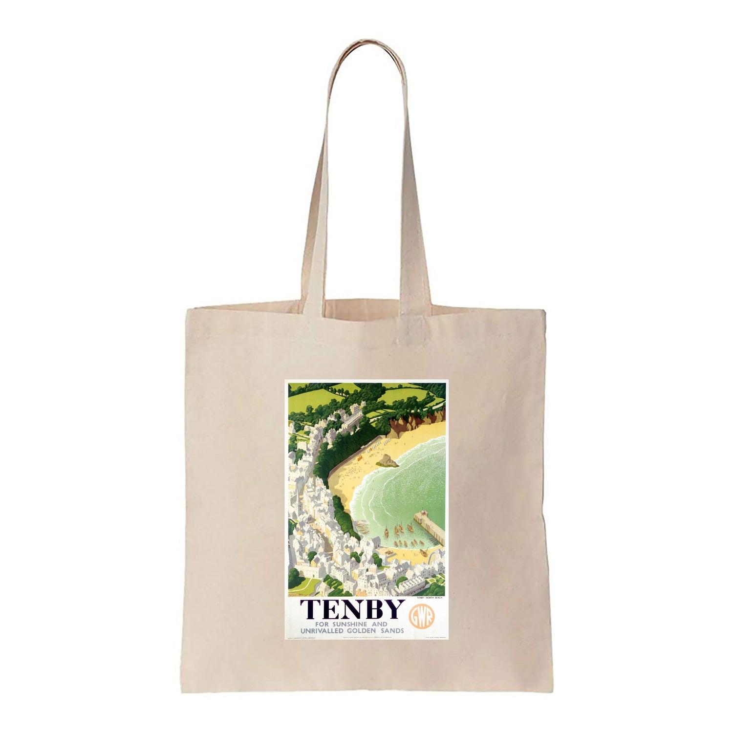 Tenby, for Sunshire - Canvas Tote Bag