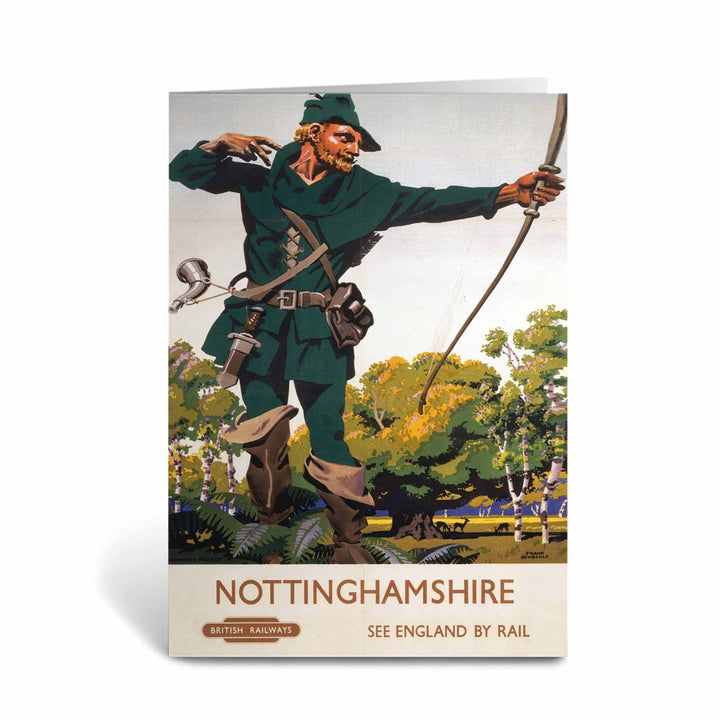 Nottinghamshire Greeting Card