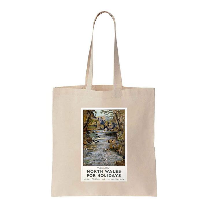 The Lledr Valley, North Wales - Canvas Tote Bag