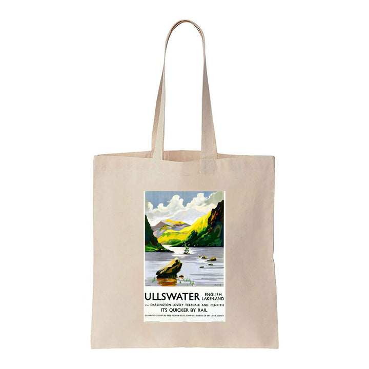 Ullswater, English Lake-Land - Canvas Tote Bag