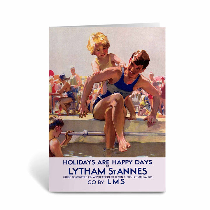 Lytham St Annes, Happy Days Greeting Card