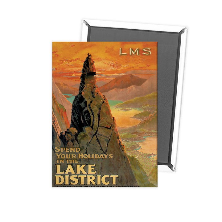 Lake district LMS Fridge Magnet