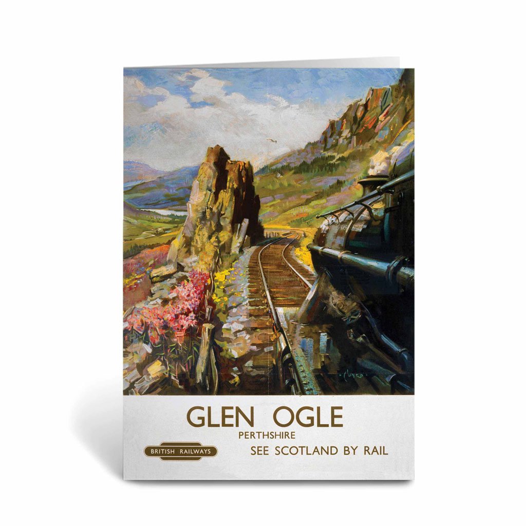 Glen ogle Greeting Card