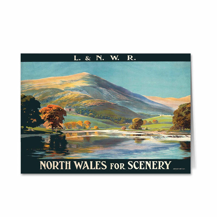 North Wales for Scenery Greeting Card