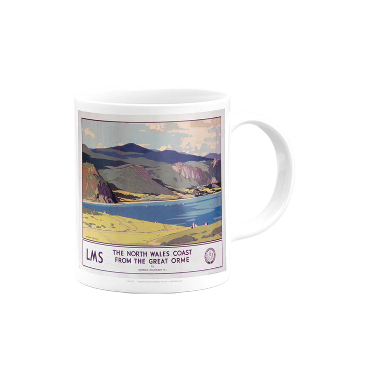 The North Wales Coast from The Great Orme Mug