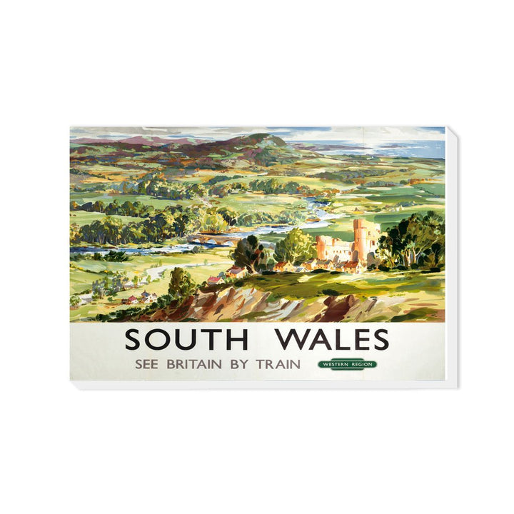South Wales, See Britain By Train - Canvas