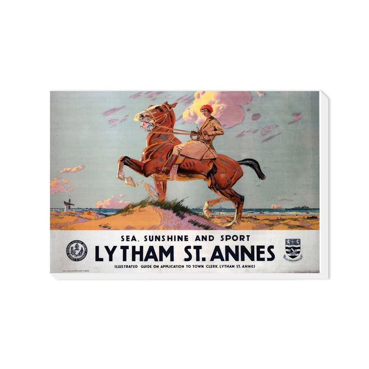 Lytham St Annes - Sea, Sunshine and Sport - Canvas