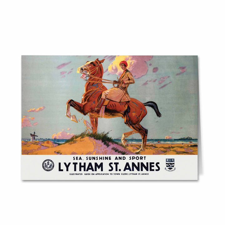 Lytham St Annes - Sea, Sunshine and Sport Greeting Card