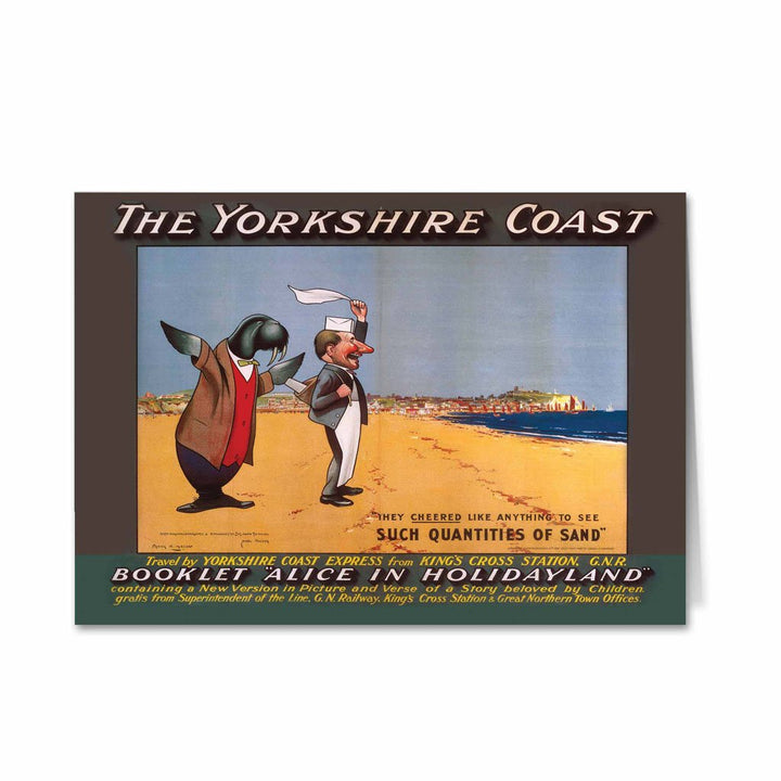 The Yorkshire Coast Greeting Card