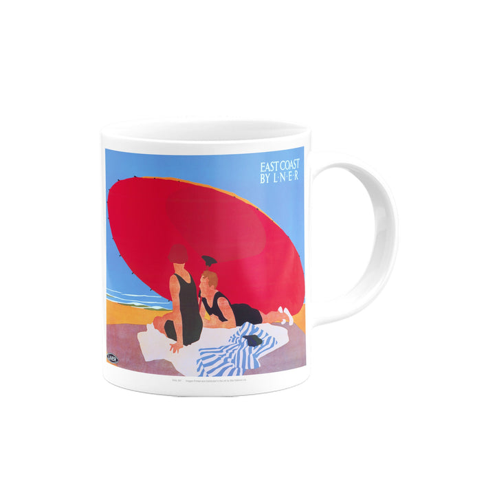 East Coast by LNER - Red Umbrella Mug