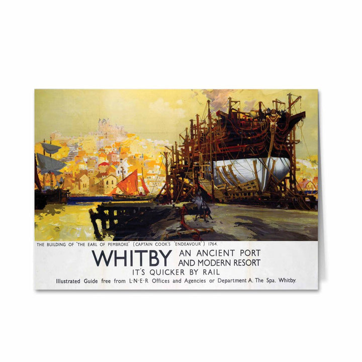 Whitby, Ancient Port and Modern Resort Greeting Card