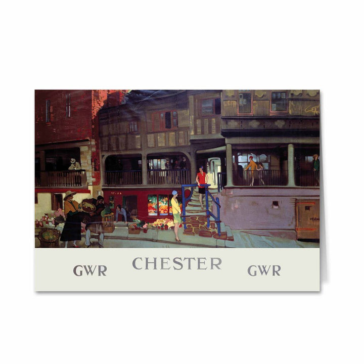 Chester GWR Greeting Card