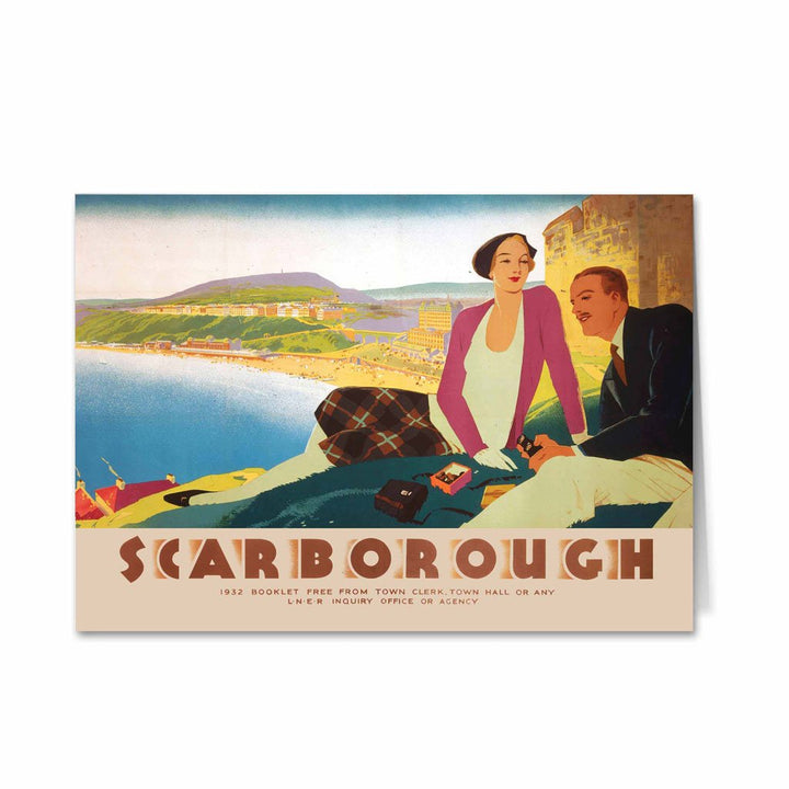 Scarborough - Sea View Greeting Card
