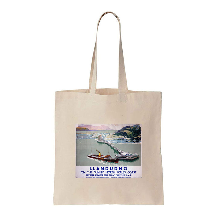 Llandudno, North Wales Coast - Canvas Tote Bag