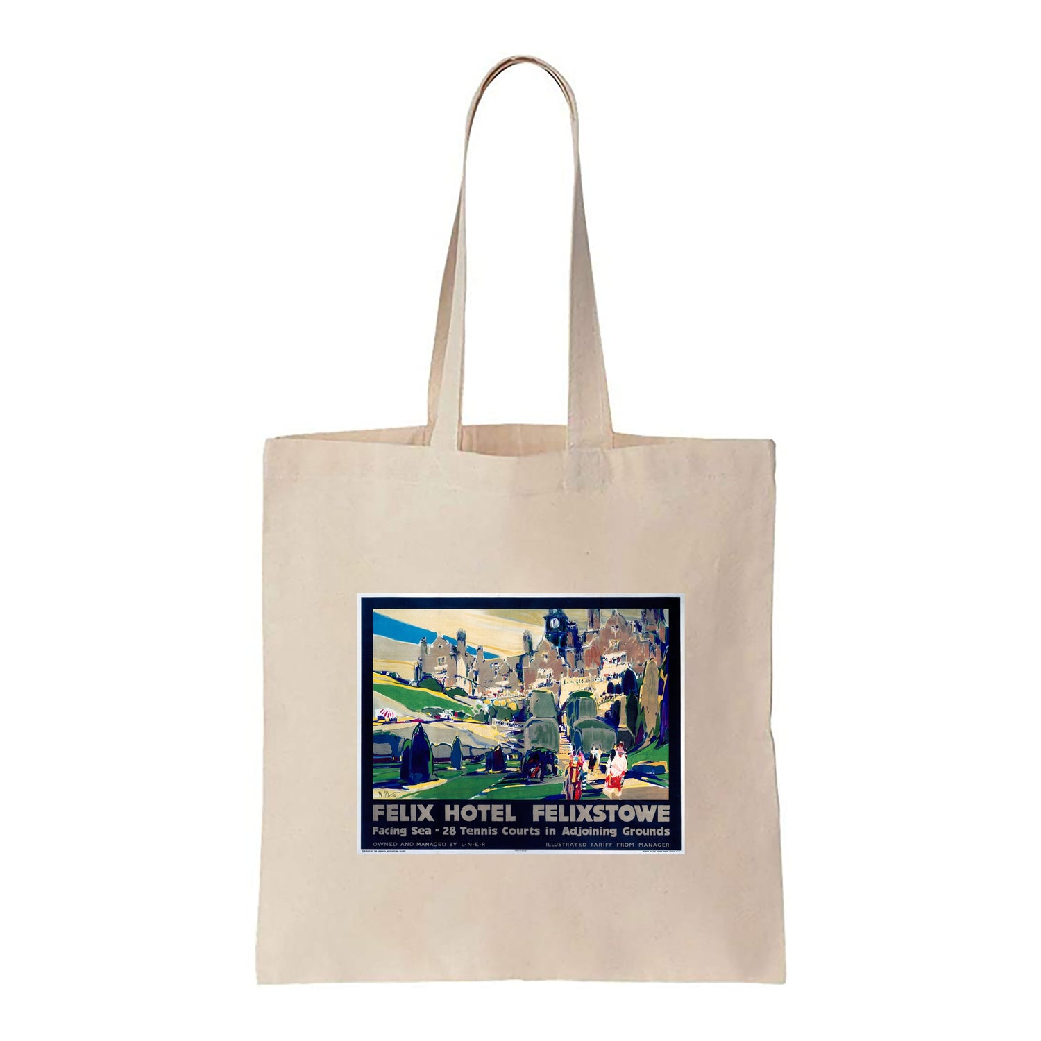 Felix Hotel, Felixstowe - Canvas Tote Bag