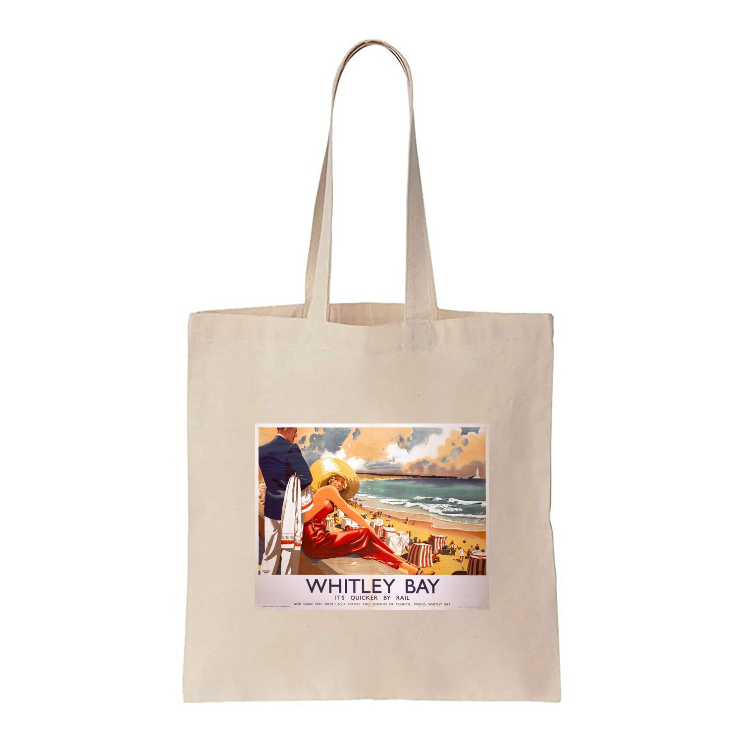 Whitley Bay - Canvas Tote Bag