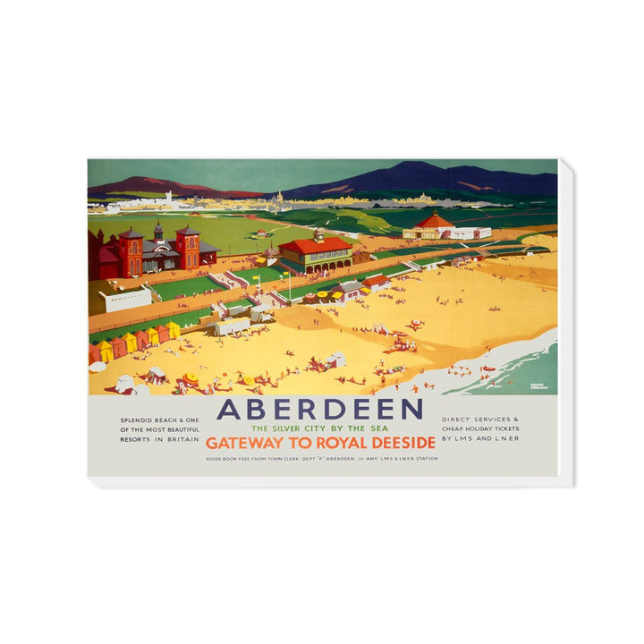 Aberdeen, Silver City by the Sea - Canvas