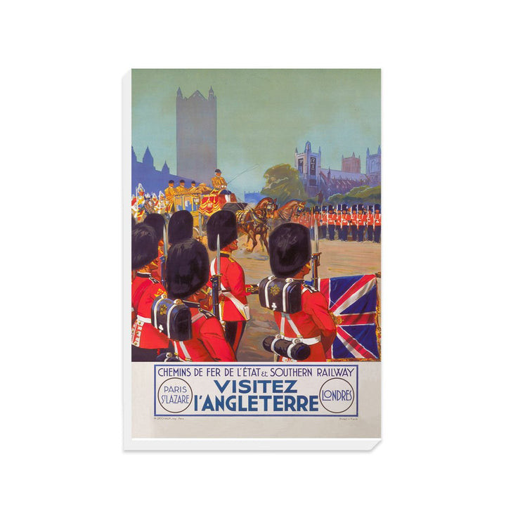 Visit L'Angleterre - Canvas