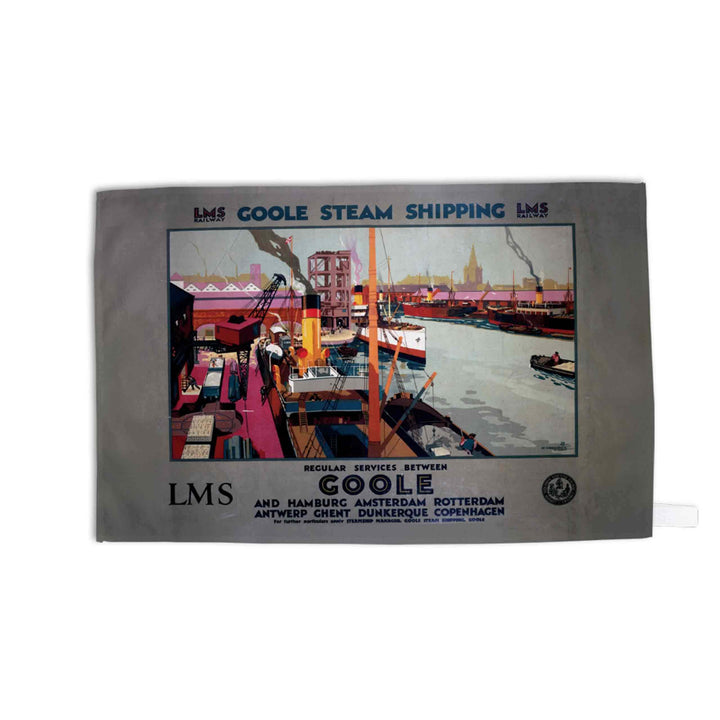 Goole Steam Shipping - Tea Towel