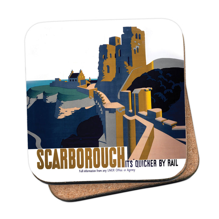 Scarborough, It's Quicker By Rail Coaster