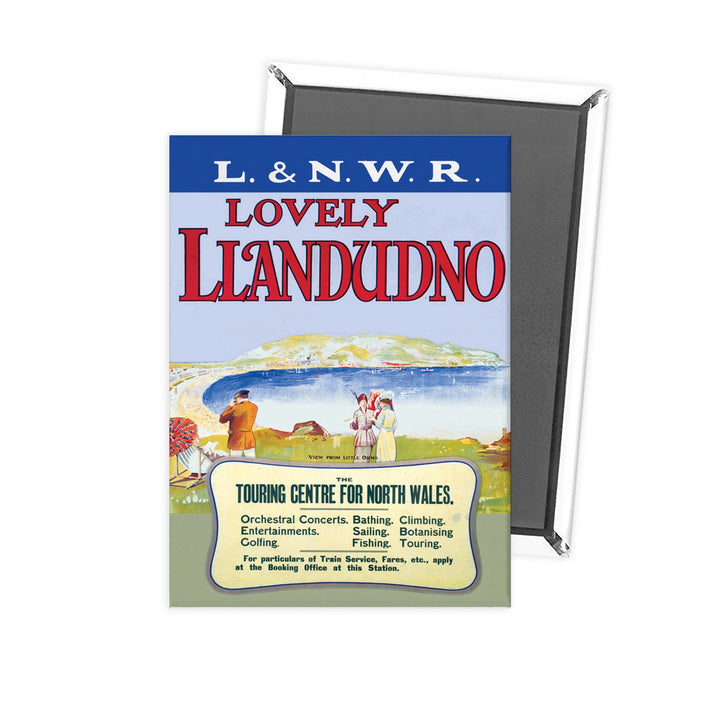 Lovely Llandudno Fridge Magnet