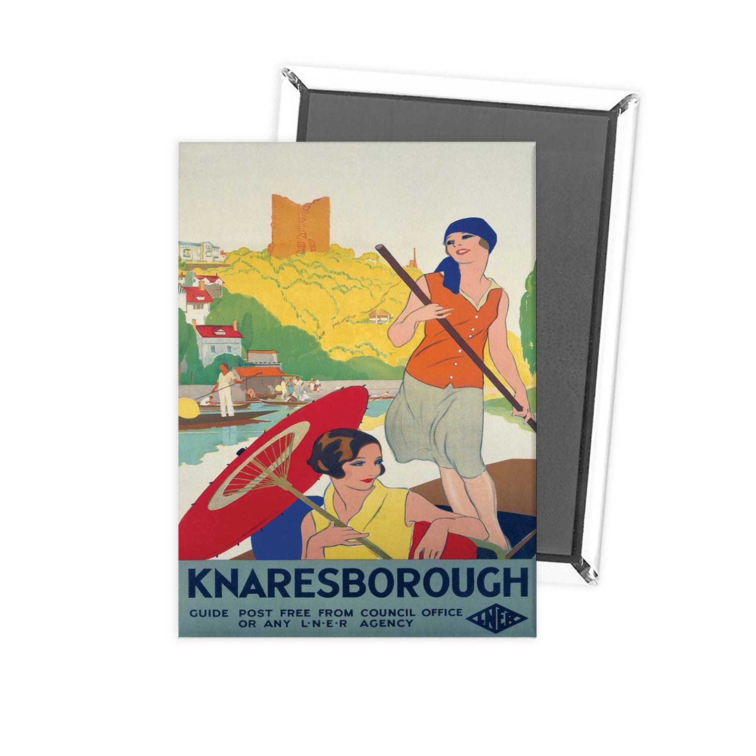 Knaresborough Fridge Magnet