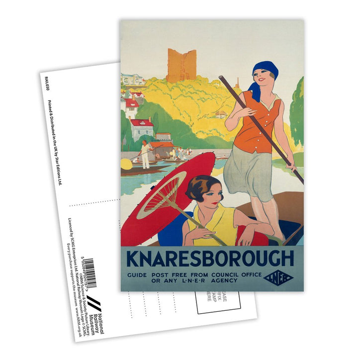 Knaresborough Postcard Pack of 8