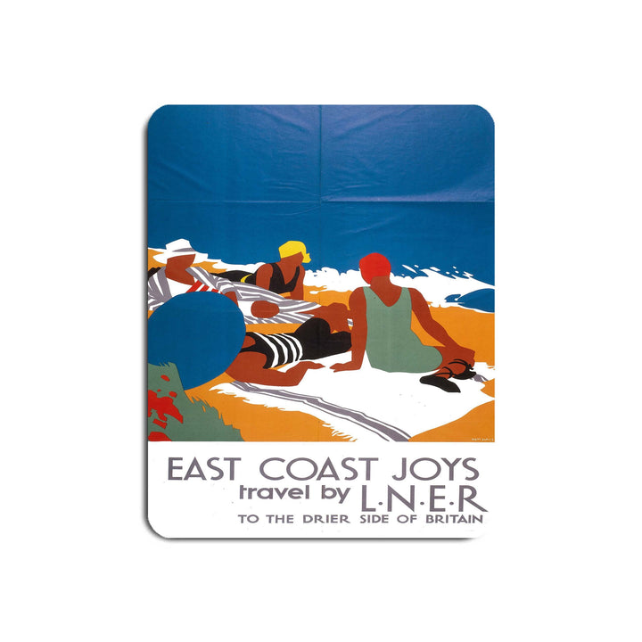 East Coast Joys No 2 Sun-Bathing - Mouse Mat