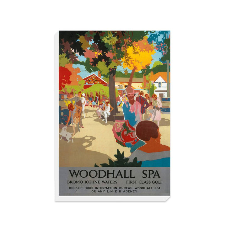 Woodhall Spa, Bromo-Iodine Waters - Canvas