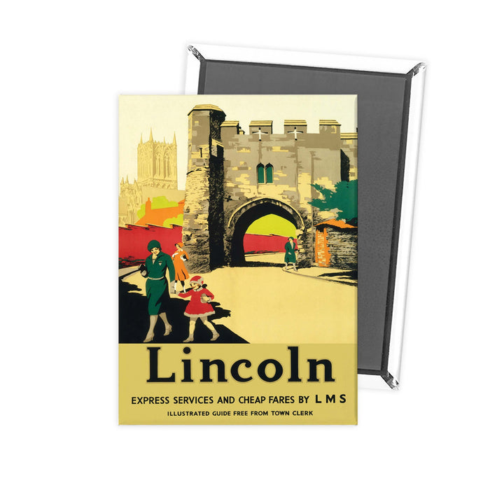 Lincoln Fridge Magnet