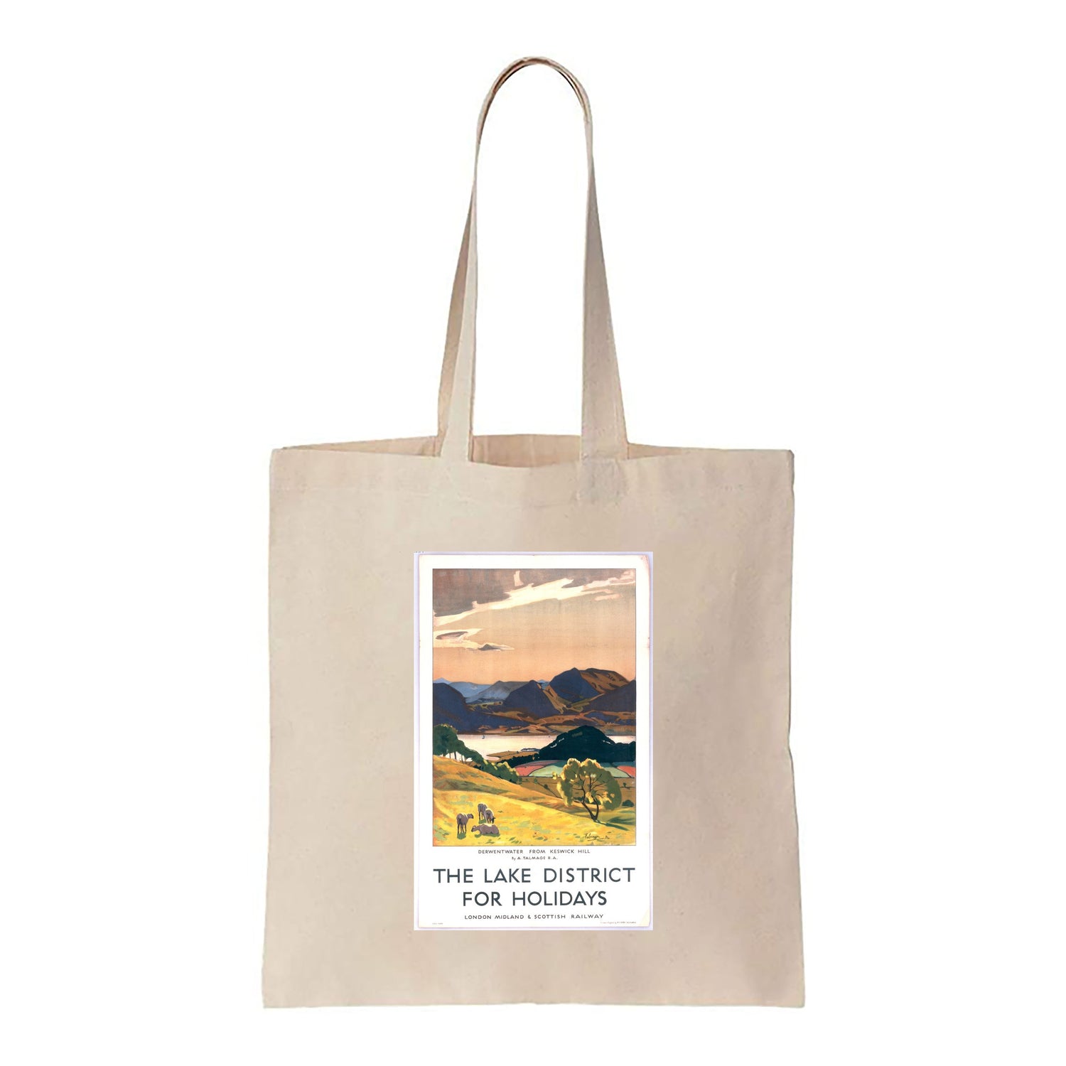 The Lake District for Holidays - Canvas Tote Bag