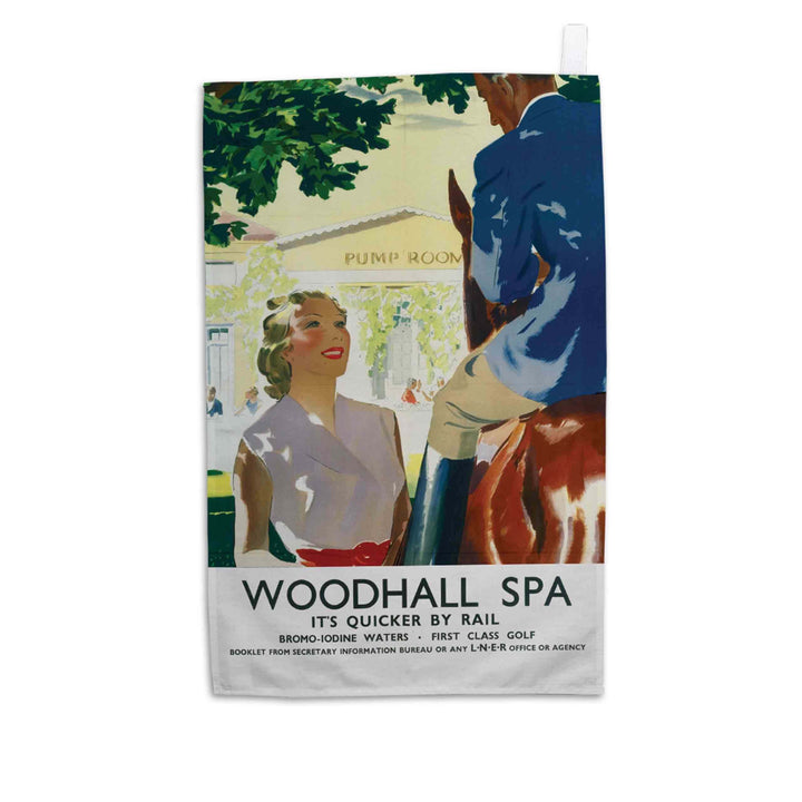Woodhall Spa, First Class Golf - Tea Towel
