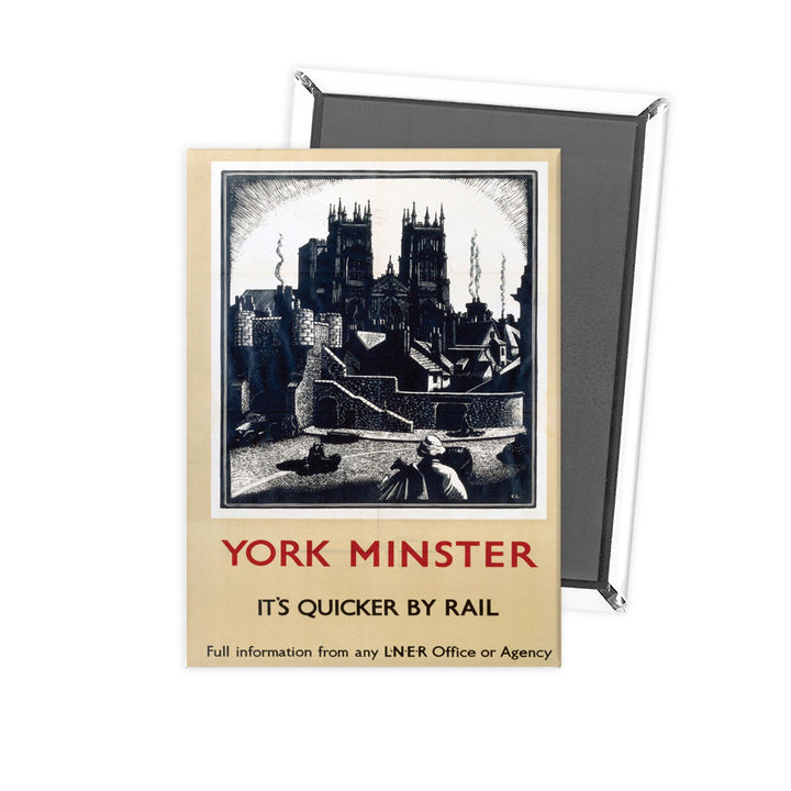 York minster Fridge Magnet